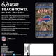 thumbnail image 2 of Toalla de playa Northwest Buffalo Bills 76x152 cm Camo, 2 of 3