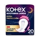 thumbnail image 1 of Toallas Higiénicas Nocturnas Largas Extra Protección, 20 Un, 1 of 9