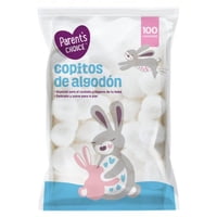 Copos De Algodón 100 Un Parent'S Choice