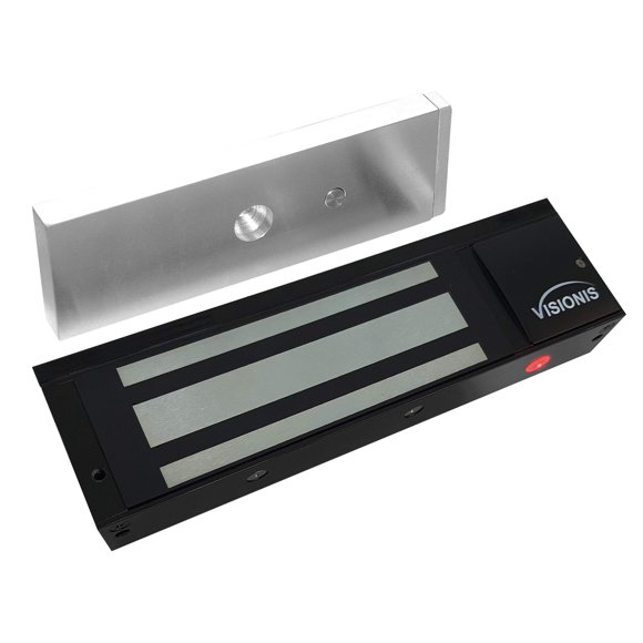 Cerradura electromagnética Visionis VS-VISML1200LED-BL 1200 lb con LED