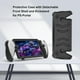thumbnail image 4 of Funda protectora completa compatible con PlayStation Portal,PS5 Portal TPU Funda trasera con soporte ajustable y cubierta frontal desmontable-Negro, 4 of 7