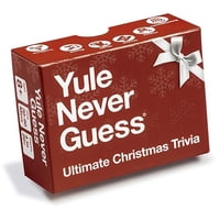 Juego De Cartas De Trivia Navideña Yule Never Guess 8+ Years