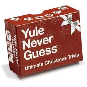 Juego De Cartas De Trivia Navideña Yule Never Guess 8+ Years