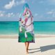 thumbnail image 5 of Nella, la Princesa Caballero Manta Capa con Capucha Anti-Bolitas, Manta de Lana Ártica Suave, Manta Portátil de Felpa Ligera y Lujosa, Poncho para Siesta en Casa y Oficina, 100*130cm, 5 of 6