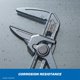 thumbnail image 5 of Llave para alicates Lenox LXHT90540 con 3 mordazas lisas, 5 of 7