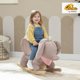 thumbnail image 2 of Caballo Mecedor para Bebé Qaba con Elefante, Peluche con Sonido Realista y Cinturón de Seguridad, Montable para Niños de 18‑36 meses, Rosa, 2 of 9