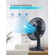 thumbnail image 4 of Ventilador de escritorio BLACK+DECKER 30 cm 3 velocidades oscilante negro, 4 of 7