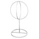 thumbnail image 2 of Soporte Para Sombrero De Bola Estante Para Sombrero Soporte Para Peluca Soporte De Exhibición De Almacenamiento Metal Plata, 2 of 5