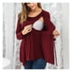 thumbnail image 2 of Polera Lactancia Maternidad Manga Larga Vero Roja rojo XL, 2 of 9