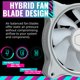 thumbnail image 3 of Ventilador Master MasterFan MF120 Halo White 120 mm ARGB, 3 of 9