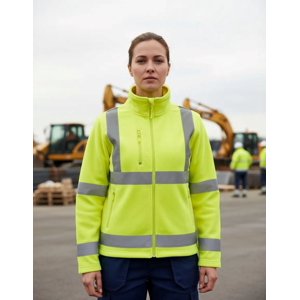 Metalfer - Micropolar Térmico Alta Visibilidad Hivi 360 Con Reflectante Talla L