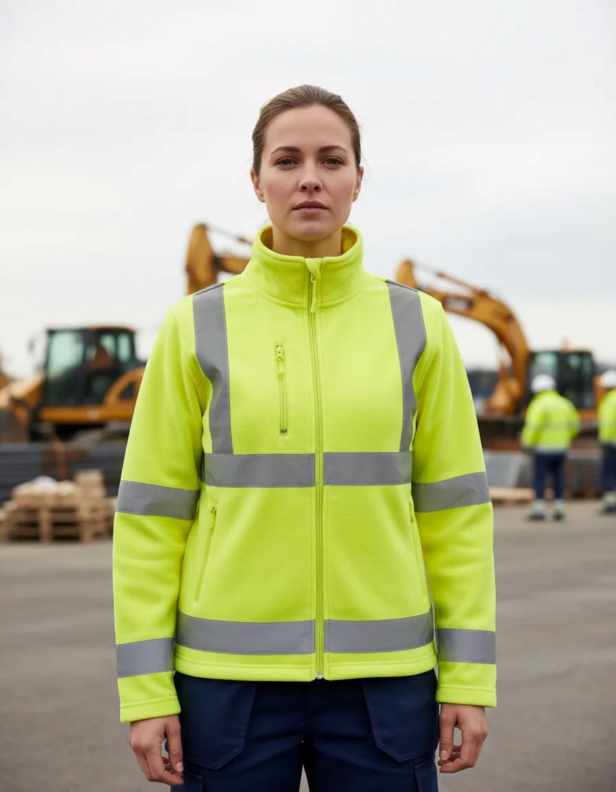 Metalfer - Micropolar Térmico Alta Visibilidad Hivi 360 Con Reflectante Talla Xl