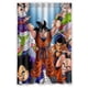 thumbnail image 1 of Cortina de ducha Goku VS Sonic, juego de cortina de baño con ganchos, tamaño 48 x 72 pulgadas, 1 of 3