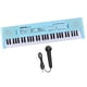 thumbnail image 3 of Teclado De Piano Eléctrico 61 Regalos Clave Instrumento De Juguete Para Espectáculo Al Aire Libre Ense?anza Azul, 3 of 5