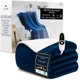 thumbnail image 1 of Manta eléctrica térmica Get Trend Fleece Queen Navy 230 V, 1 of 6