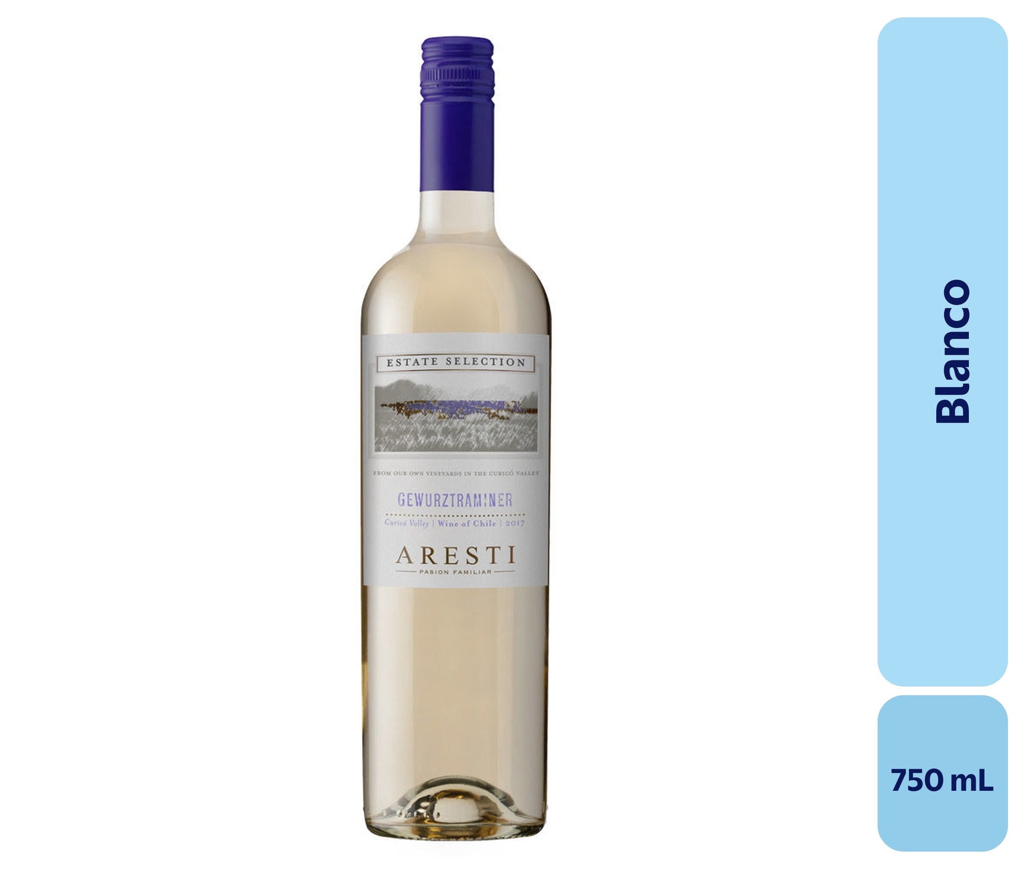 Vino Blanco Botella 750 mL Aresti