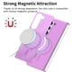thumbnail image 5 of Magnetic Slim Case for Samsung Galaxy Z Fold 6 with Camera Guard & Anti-Scratch Back Purple, 5 of 5