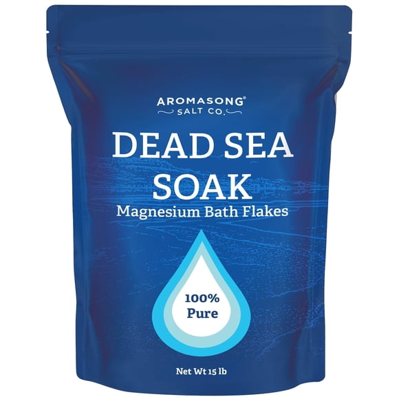 Copos de Magnesio Aromasong 6,8 kg Sal de Baño del Mar Muerto