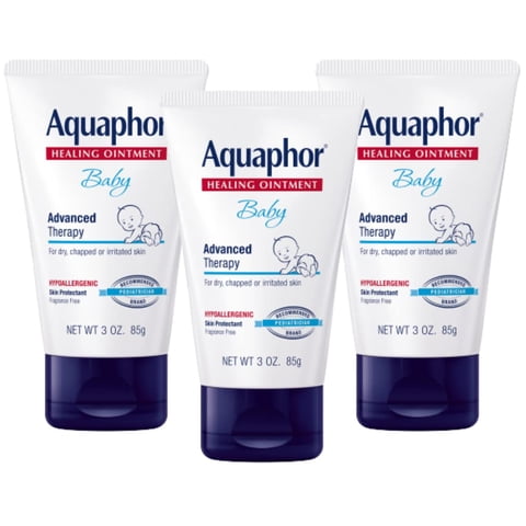 Pomada Curativa Aquaphor Baby Advanced Therapy 90 Ml (Paquete De 3)