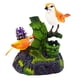 thumbnail image 1 of Parrots Para Niños Simulación De Juguetes De La Oficina Decoración Del Hogar Para Regalo De Cumpleaños 2 Aves De Naranja, 1 of 5
