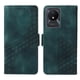thumbnail image 1 of Carcasa FOXDOCK Vivo Y02 4G de cuero PU, diseño acolchado clásico, protección contra caídas y rayones, 1 of 5
