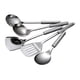 thumbnail image 1 of Juego De 5 Utensilios De Cocina, Cucharón, Para El Hogar, Restaurante, Caja De Regalo Negra., 1 of 5