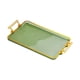 thumbnail image 5 of Bandeja De Servicio Con Asas Rectangular Para Almacenamiento De Cosméticos Para Escritorio, Oficina, Hotel, Color Verde, 5 of 5