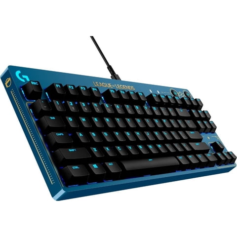 Teclado Gamer Logitech Serie Pro G Pro Lol Edition Negro