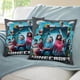 thumbnail image 3 of Una Película de Minecraft Fundas de almohada de terciopelo con tema, regalos de funda de almohada, decoración para el hogar, cojín de lanzar, regalo de cumpleaños para fans y parejas.66*66cm., 3 of 6