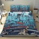 thumbnail image 1 of Herramientas Conjunto de sábanas temático, trío de piezas, cómodo y amigable con la piel, diseño único, regalo de decoración para el hogar para familiares, amigos y fans,140cm *210cm, 1 of 6