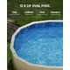 thumbnail image 2 of Liner para piscina VEVOR ovalado 366 x 732 cm, altura de pared 132 cm, 2 of 9