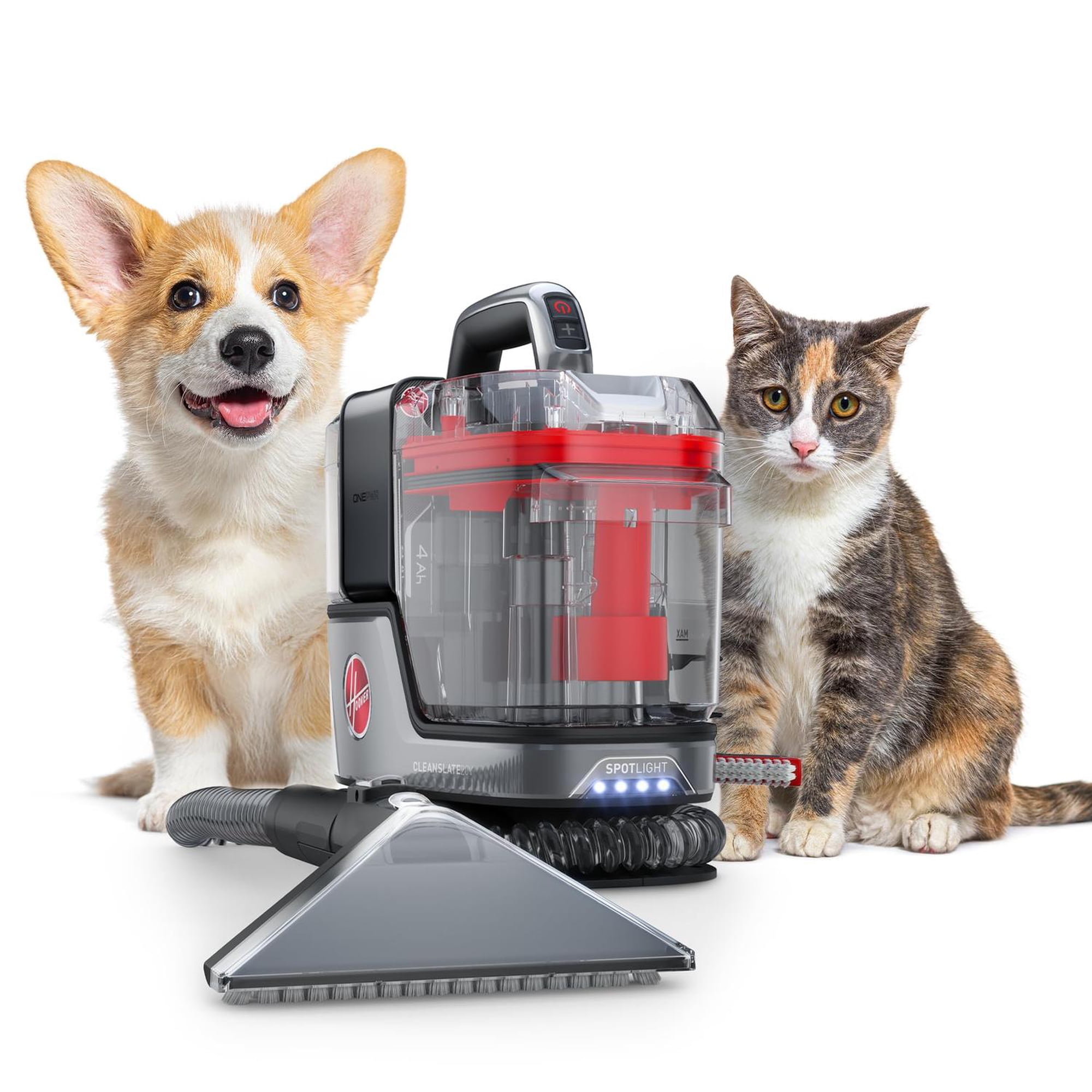 Máquina De Limpieza De Alfombras Hoover Onepwr Cleanslate Inalámbrica Potente Succión Y Herramientas