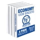 thumbnail image 1 of Binder 3 Anillas 0 5 Pulgadas Capacidad Para 100 Hojas Color Blanco X4, 1 of 8