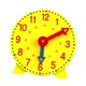 thumbnail image 3 of Reloj Didáctico Para El Desarrollo De Matemáticas Básicas, Herramienta De Ense?anza Para Decir La Hora Para Ni?os De 5 A?os En Adelante, 24 Horas, 3 of 5