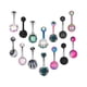 thumbnail image 1 of 14 Piezas De Acero Inoxidable Ombligo Anillo Cuerpo Piercing Joyería Mujer, 1 of 1
