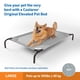 thumbnail image 4 of Funda De Repuesto Para Cama Original Para Mascotas Grey Large, 4 of 6