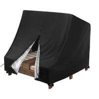 Xusx111 - Cubierta Del Salón De La Silla Para La Silla Doble De Madera, Cubierta Impermeable De Los Muebles Del Patio De Los Niños, Cubiertas A Prueba De Intemperie Para Los Animales Domésticos Del Pa