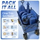 thumbnail image 4 of Carrito De Playa Con Ruedas De 9 Resistentes A La Arena Plegable De 200 L, 4 of 8