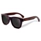 thumbnail image 1 of Gafas de sol BABY SUNNIES rectangulares de bambú negras 3-8 años, 1 of 7