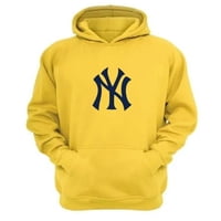 Genérico - Polerón Canguro New York Yankees Amarillo Talla S Unisex