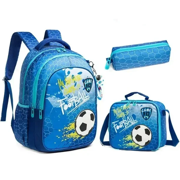 Kids Backpack Set for School Teenagers Waterproof School Bags for Girls Backpack Mermaid Cartoon Bag Kids School Bags Supplies