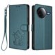 thumbnail image 1 of Funda Billetera con Espacio para Fotos para Xiaomi POCO F7 Pro, Verde Oscuro, 1 of 6
