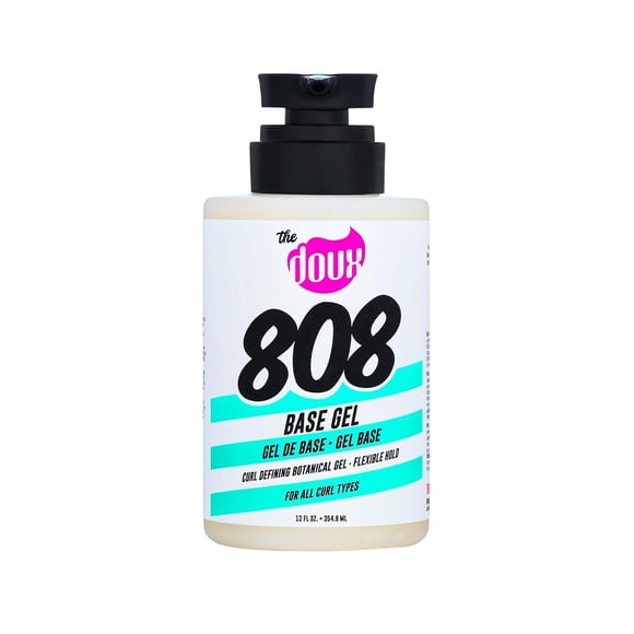 The Doux 808 BASE Curl Defining Gel, Medium Hold Styling Enhancer