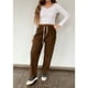 thumbnail image 2 of Pantalón Mujer Recto Cotelé Pierna Ancha Otoño Invierno 7127, 2 of 3