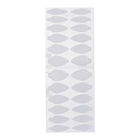 Magideal - Pegatinas De Uñas De Manicura Francesa, Pegatinas De Arte De Uñas, Guía De Punta De Uñas, Molde, Accesorios De Uñas De Cristal, Decoración De Uñas Diy , Estilo C