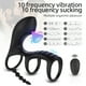 thumbnail image 2 of 1pc Vibrating Cock Ring 10 Vibration Modes, Men's Vibrator For Longer Harder Stronger Erection, Improve Sexual Performance, Adult Sex Toys & Games, 2 of 2