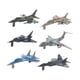 thumbnail image 1 of 6 Modelos De Aviones De Aleación De Metal Para Dormitorio, Coleccionables Y Escritorio., 1 of 5