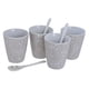 thumbnail image 1 of Juego de Tazones con Cucharas 8 Pzs Estrellas Gold, 1 of 5