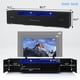 thumbnail image 2 of [Video] TV Console with Storage Cabinets, Remote, APP Control Long LED TV Stand, Full RGB Color Selection, 31 Modes Changing Lights Modern Entertainment Center with Power Cord (Black, for 80 inches), 2 of 3