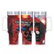 thumbnail image 1 of Miraculous: Las Aventuras de Ladybug Vaso aislado de acero inoxidable con asa, diseño temático, regalo para familia, amigos y fans; incluye pajita y encaja en el portavasos estándar, 40 oz, 1 of 6